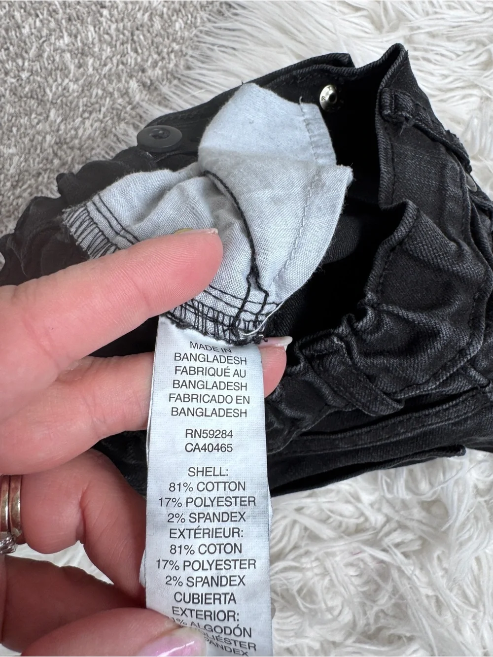 The Children’s Place Kids Black Skinny Jeans Size 3T